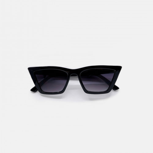 DIVA Violet rectangle acetate sunglasses front view - Frame Studio