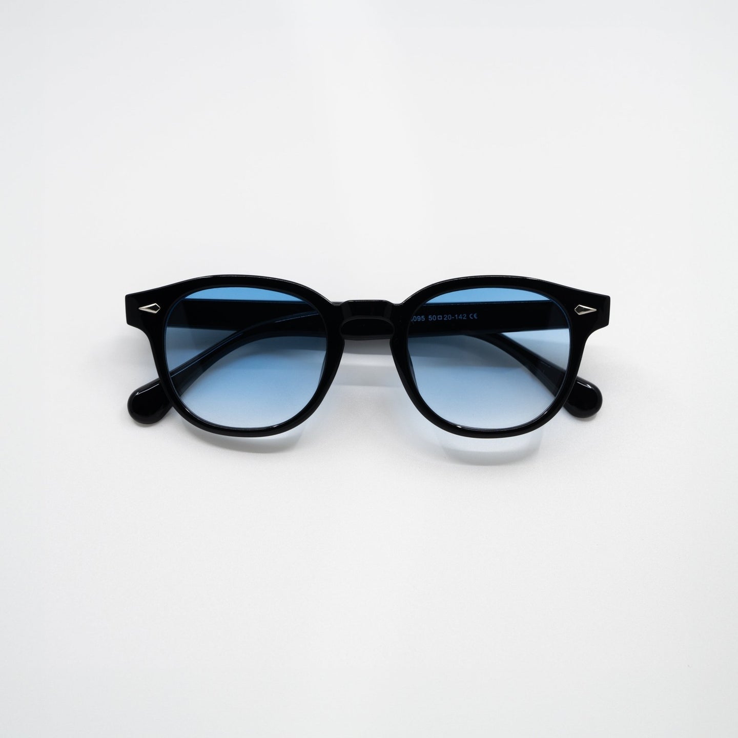 HALO Ocean round sunglasses front view - Frame Studio