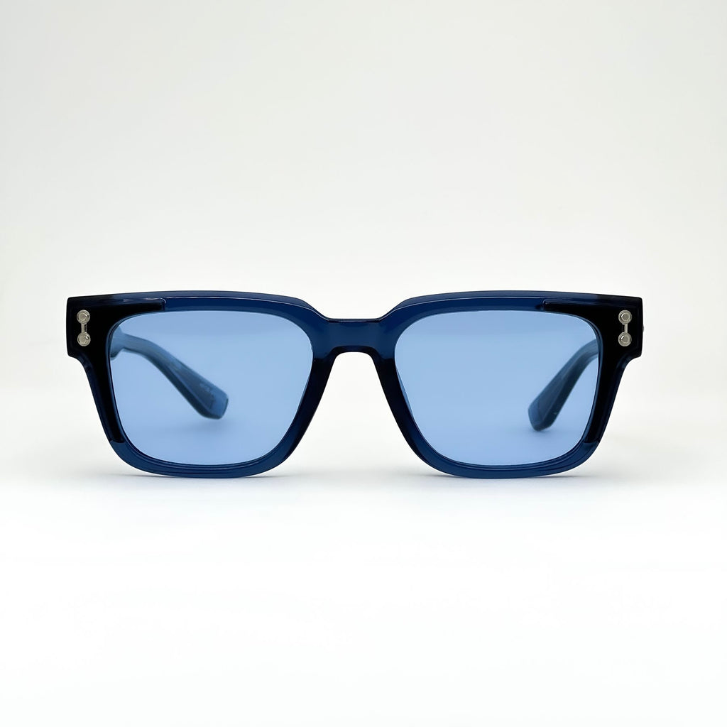 REEF Tide square acetate sunglasses front view - Frame Studio