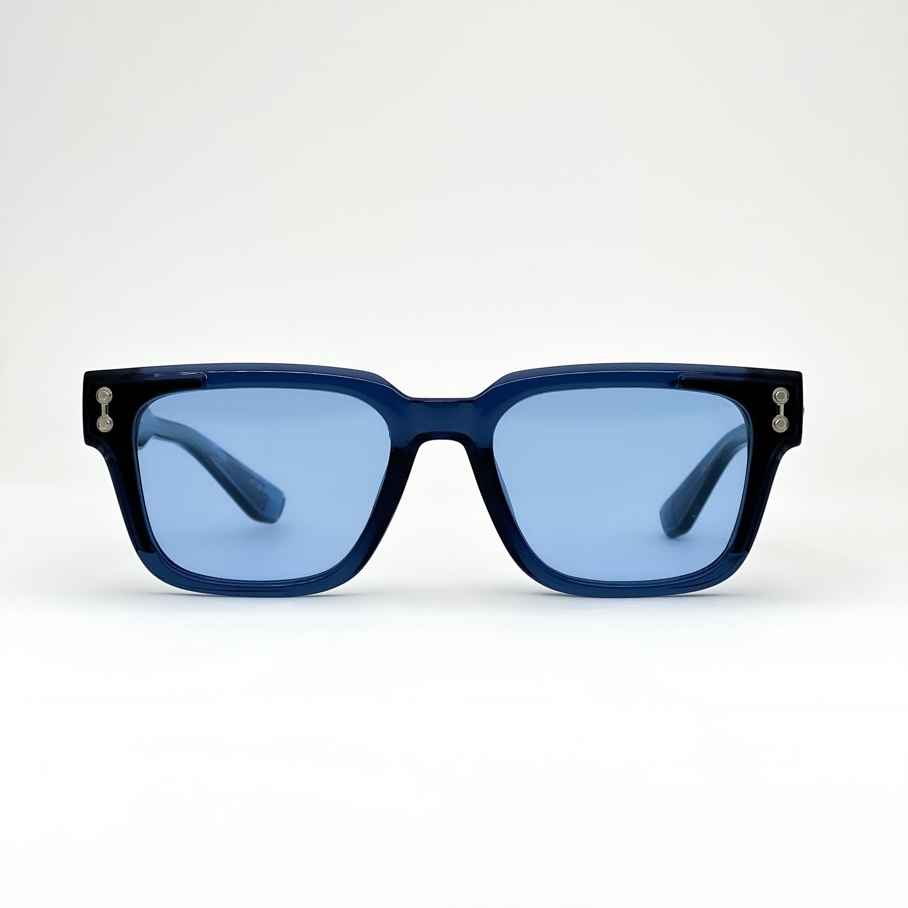 REEF Tide square acetate sunglasses front view - Frame Studio