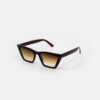DIVA Desert rectangle sunglasses side angle