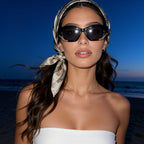 ATLAS Darkness sunglasses hinge detail