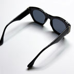 IRIS Midnight acetate sunglasses folded