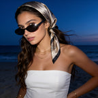VERA Midnight sunglasses UV400 lens closeup
