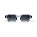 RIDGE Cobalt sport rectangle sunglasses front view - Frame Studio